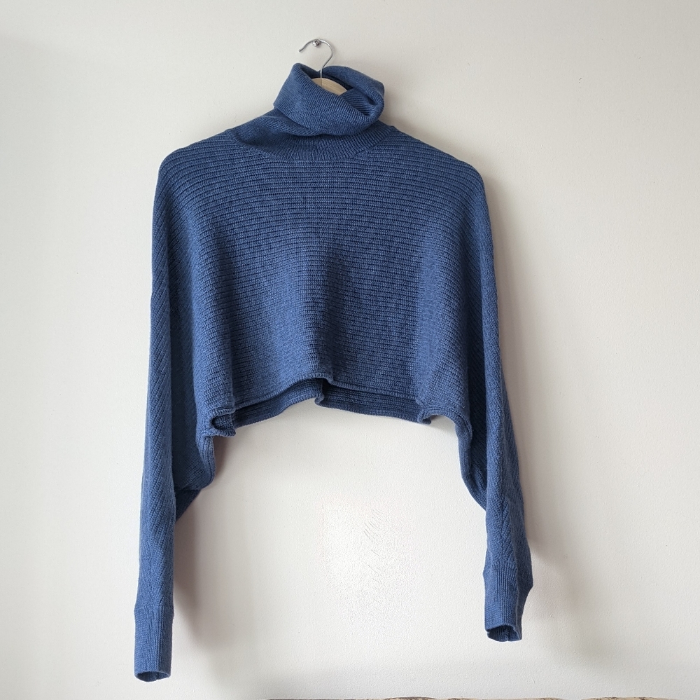 Wilfred free lolan cropped turtleneck sweater